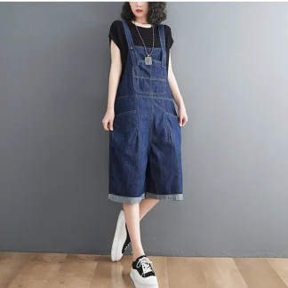 Denim Shorts Jeans Overall