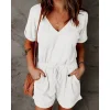 V-Neck Short Sleeve Overall - Image 2