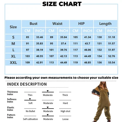 Warm Winter Fleece Bib Overall - Image 7