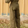 Military Style Khaki Overall - Image 3