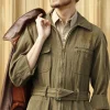 Military Style Khaki Overall - Image 5