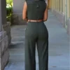 Belted Sexy Rompers Overalls - Image 3