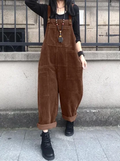 Oversized Playsuit Overalls - Image 4