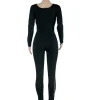 Black Hollow Out Overalls - Image 7