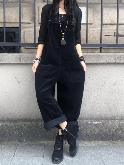 Oversized Playsuit Overalls - Image 2